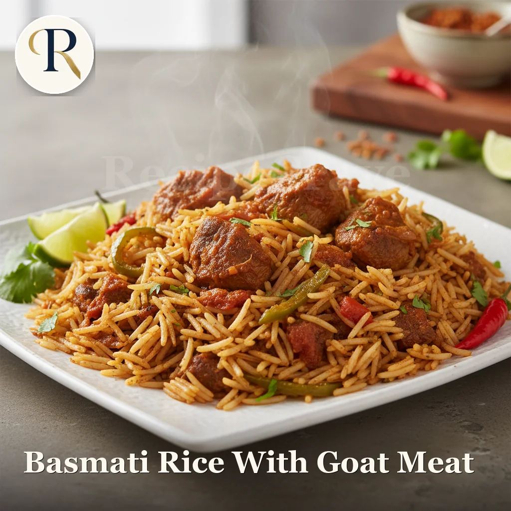 Basmati Rice With Goat Meat