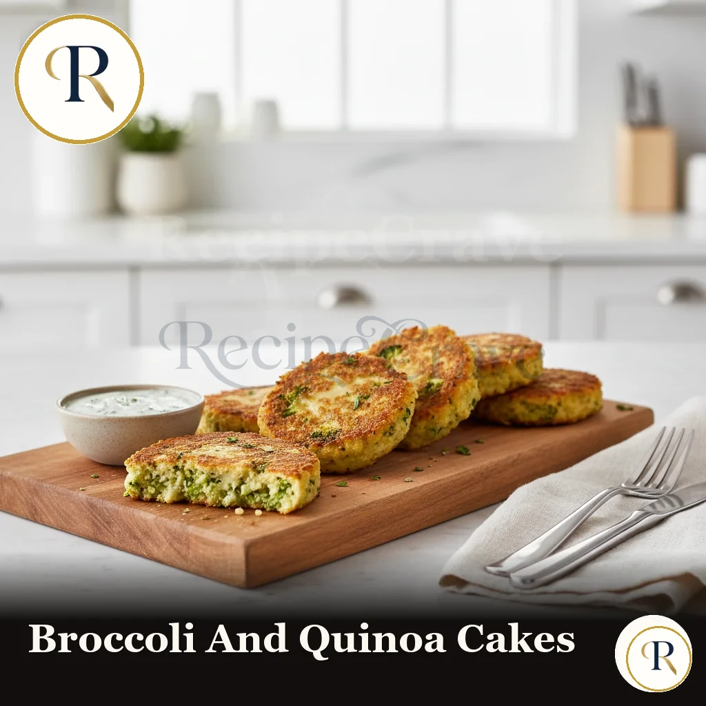 Broccoli and Quinoa Cakes