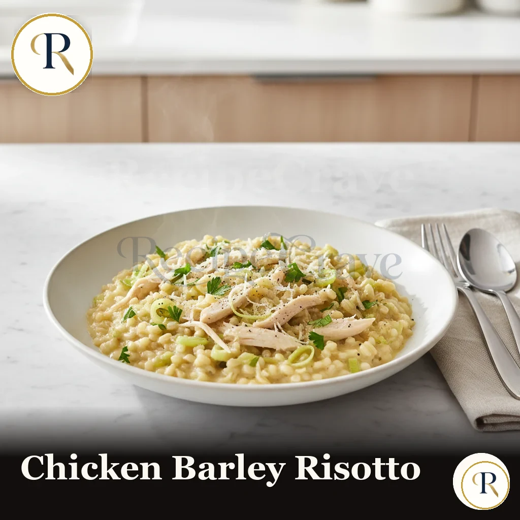 Chicken Barley Risotto