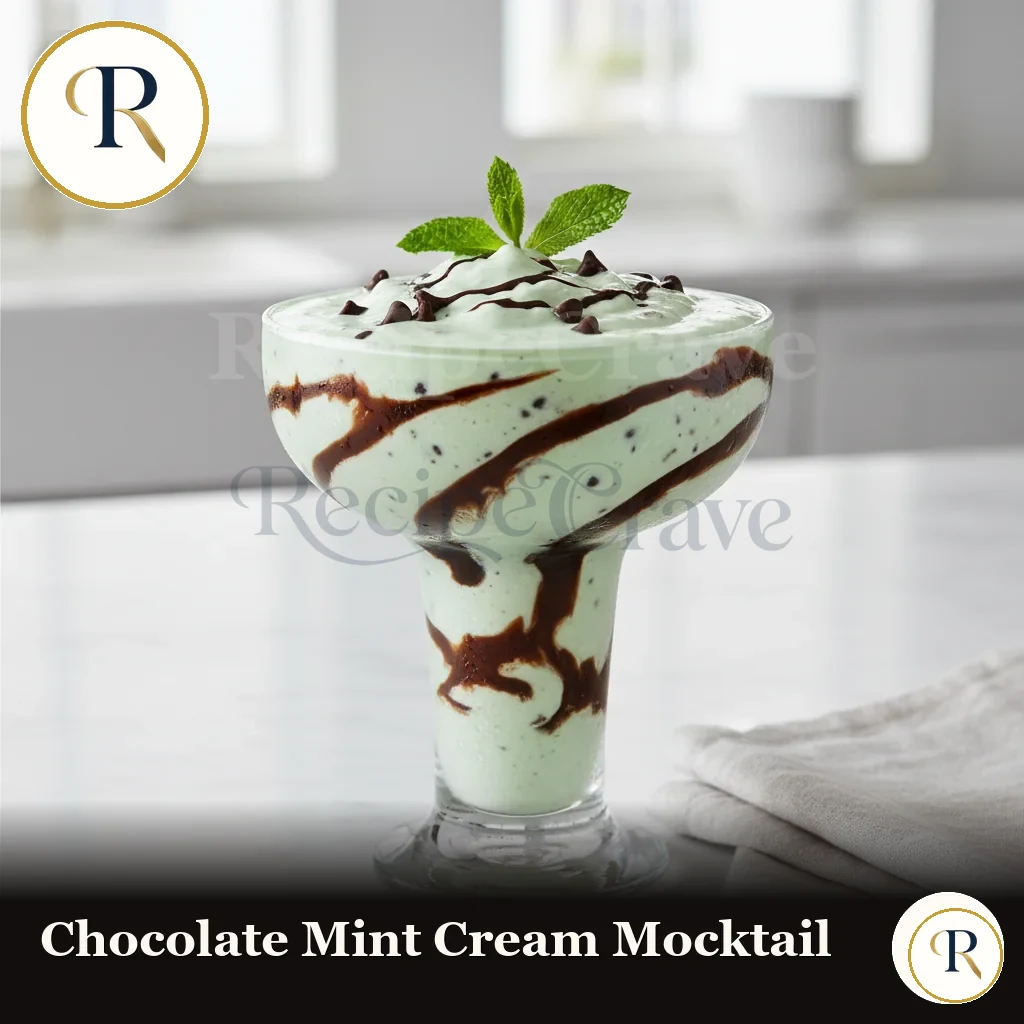 Chocolate Mint Cream Mocktail