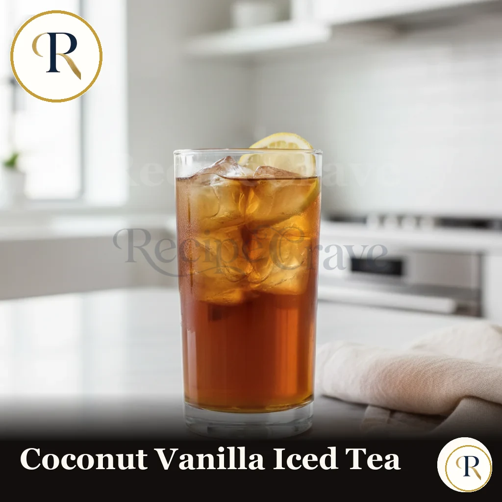 Coconut Vanilla Iced Tea