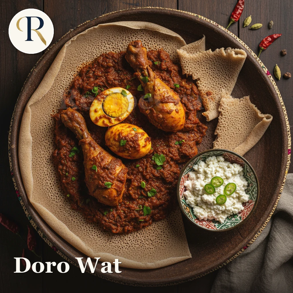 Doro Wat (Ethiopian Spicy Chicken Stew)
