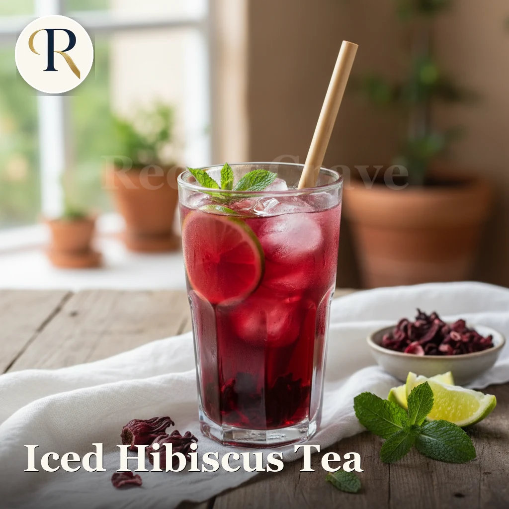 Iced Hibiscus Tea (Agua de Jamaica)