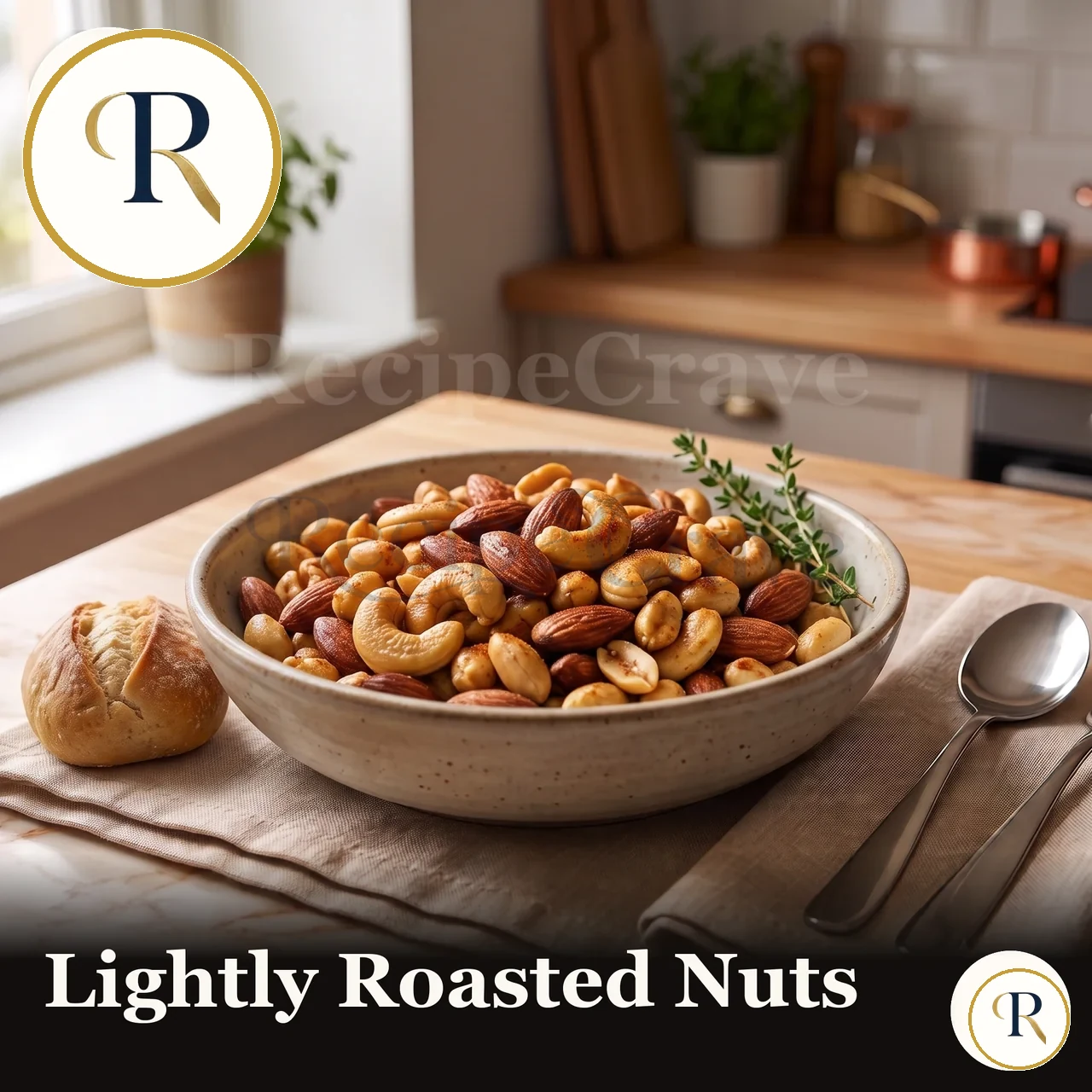 Lightly Roasted Nuts