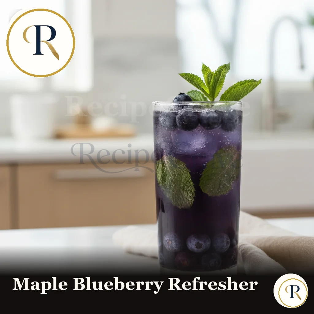 Maple Blueberry Refresher