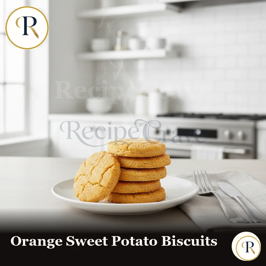 Orange Sweet Potato Biscuits