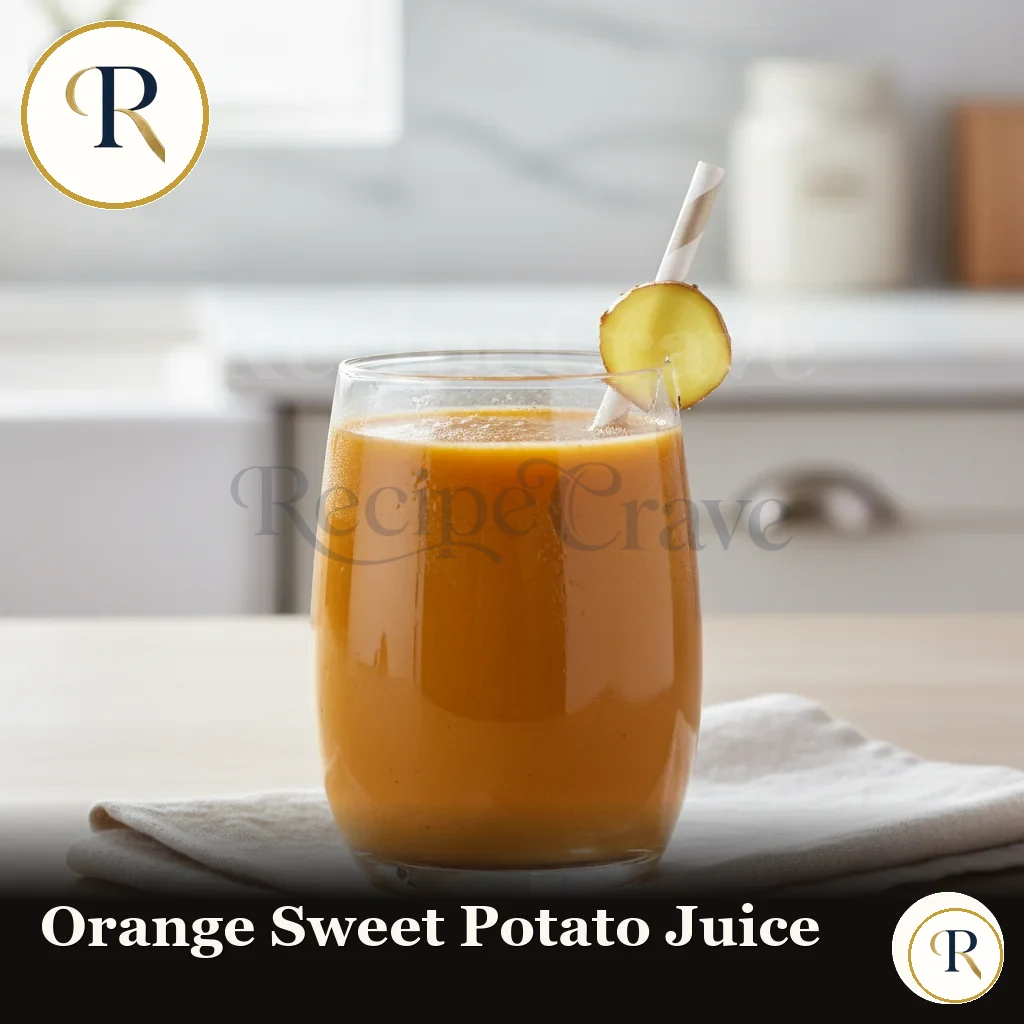 Orange Sweet Potato Juice