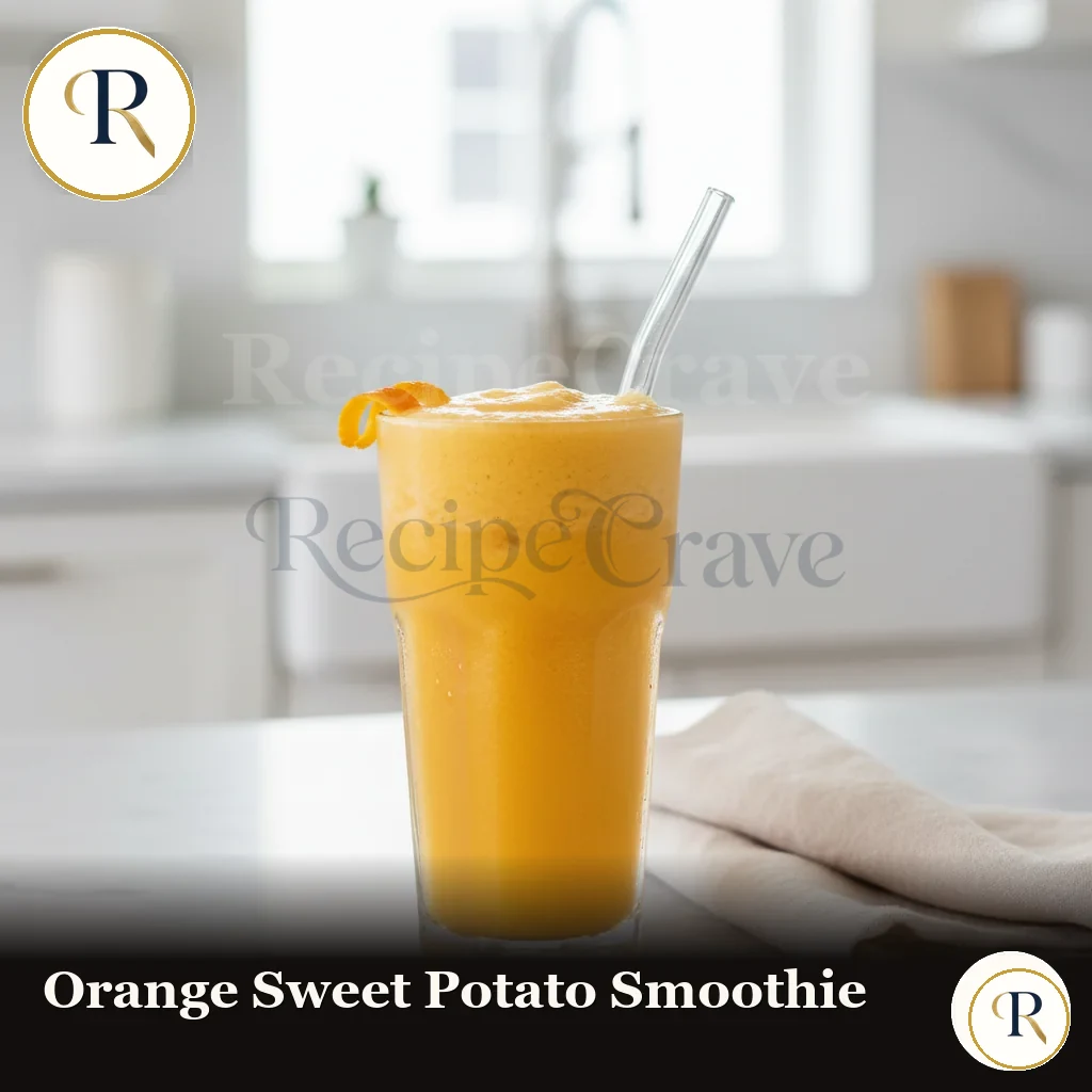 Orange Sweet Potato Smoothie