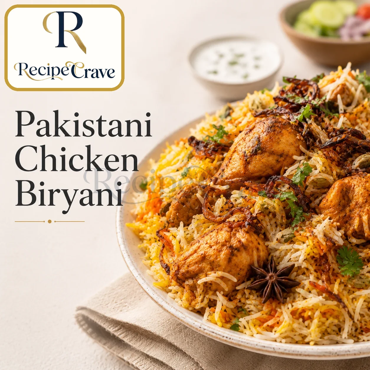 Pakistani Chicken Biryani