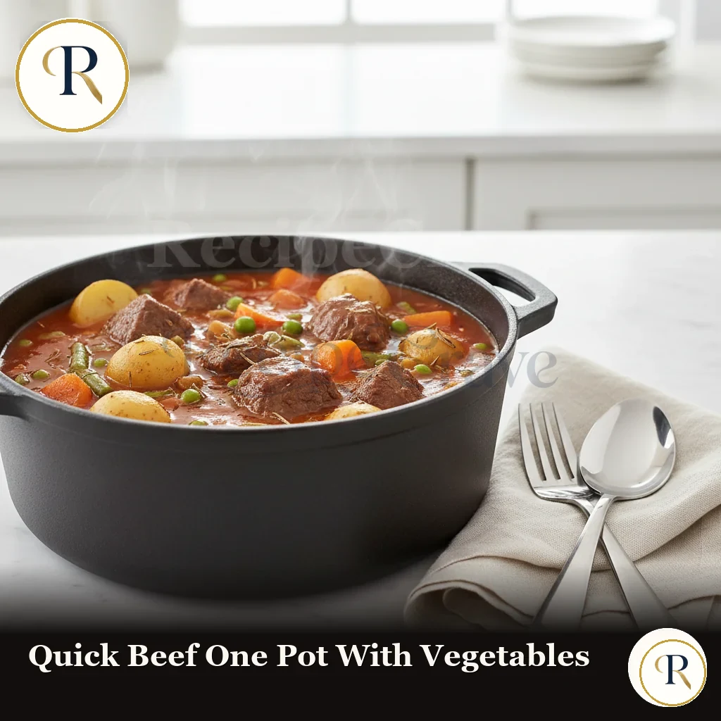 Quick Beef One-Pot with Vegetables