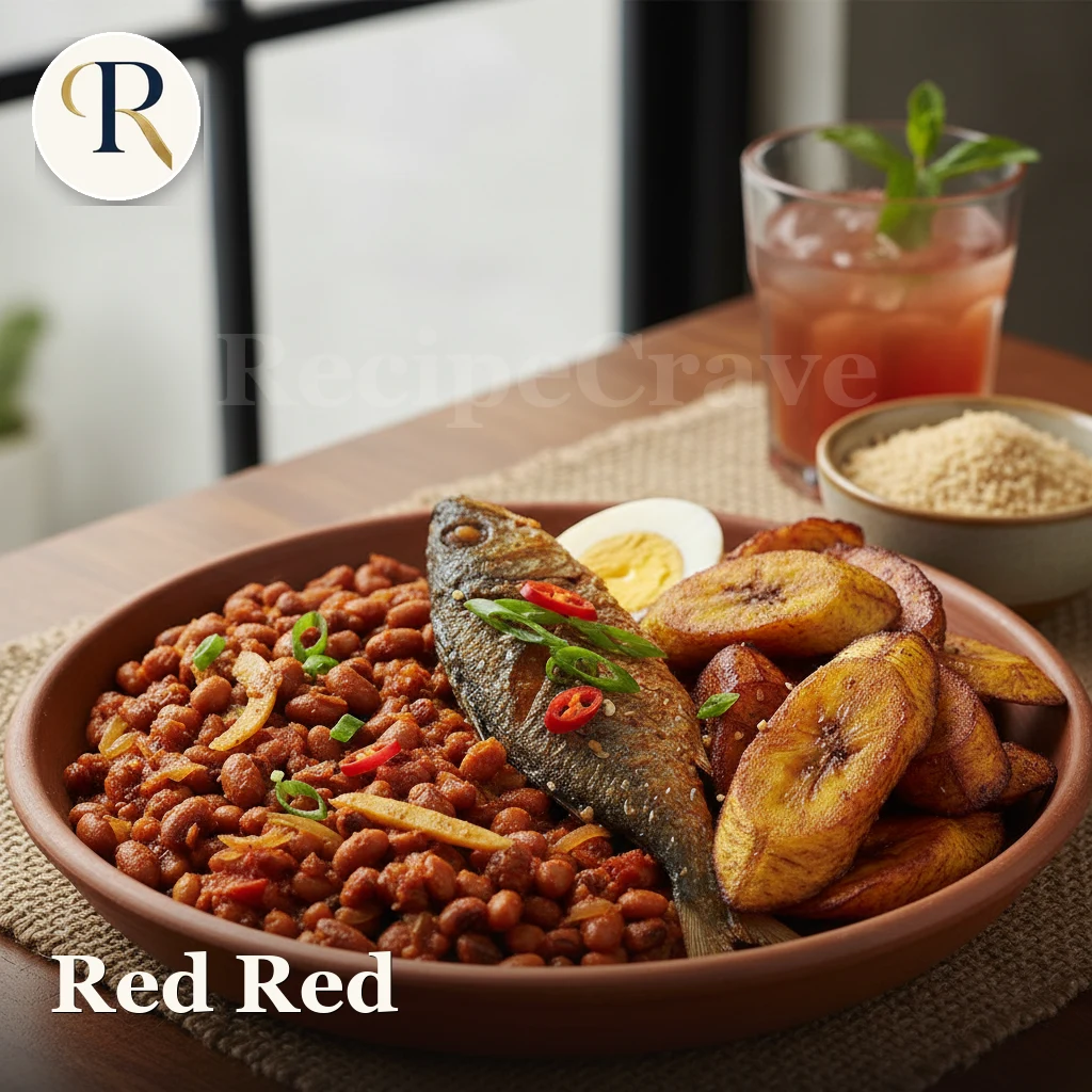 Red Red (Ghanaian Bean Stew with Fried Plantain)