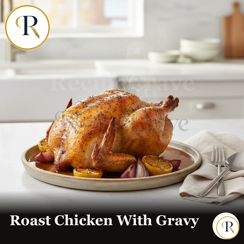Roast Chicken with Gravy