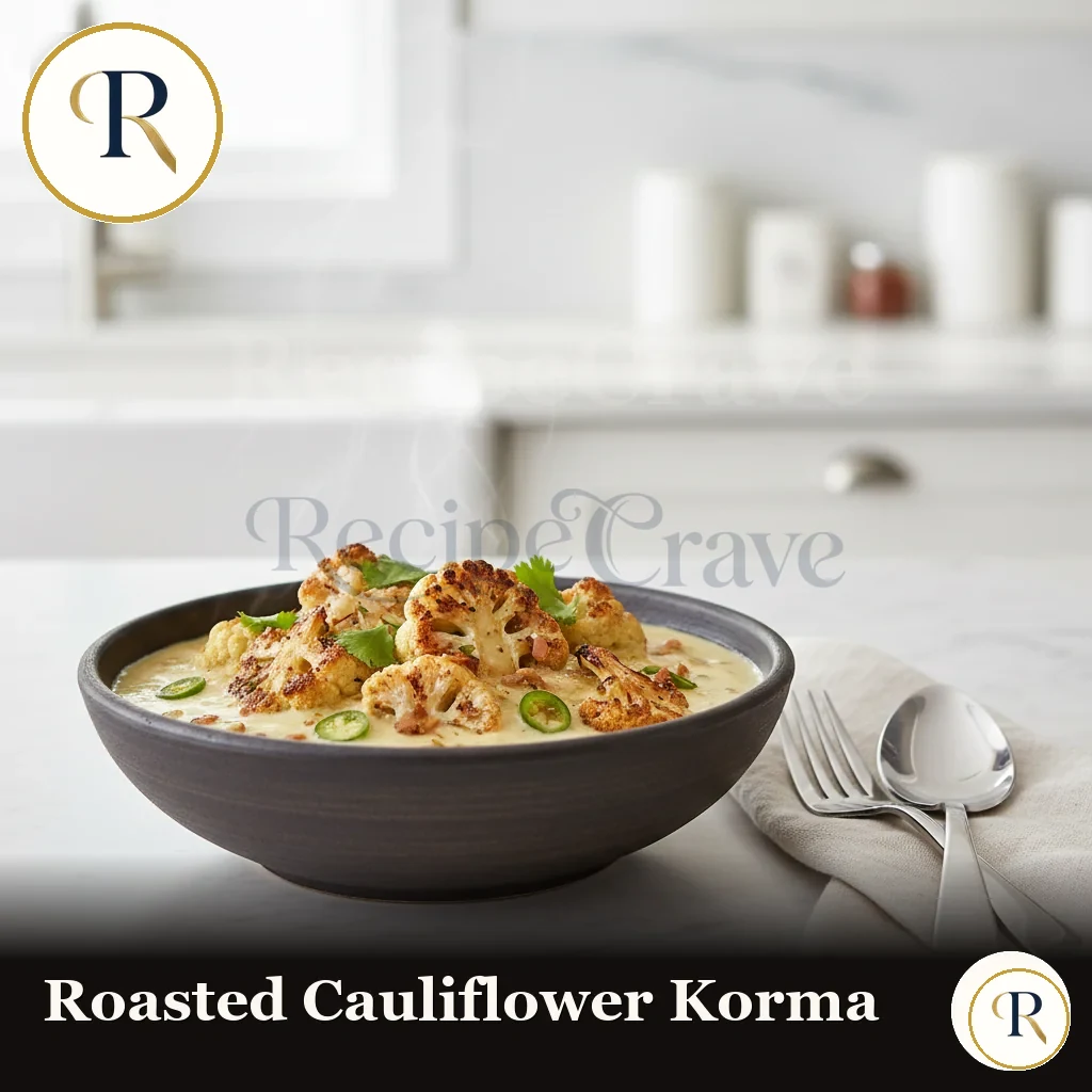 Roasted Cauliflower Korma