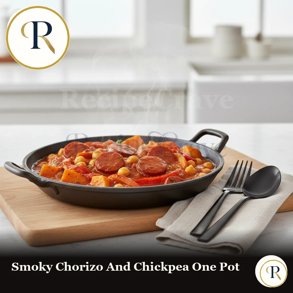 Smoky Chorizo and Chickpea One-Pot