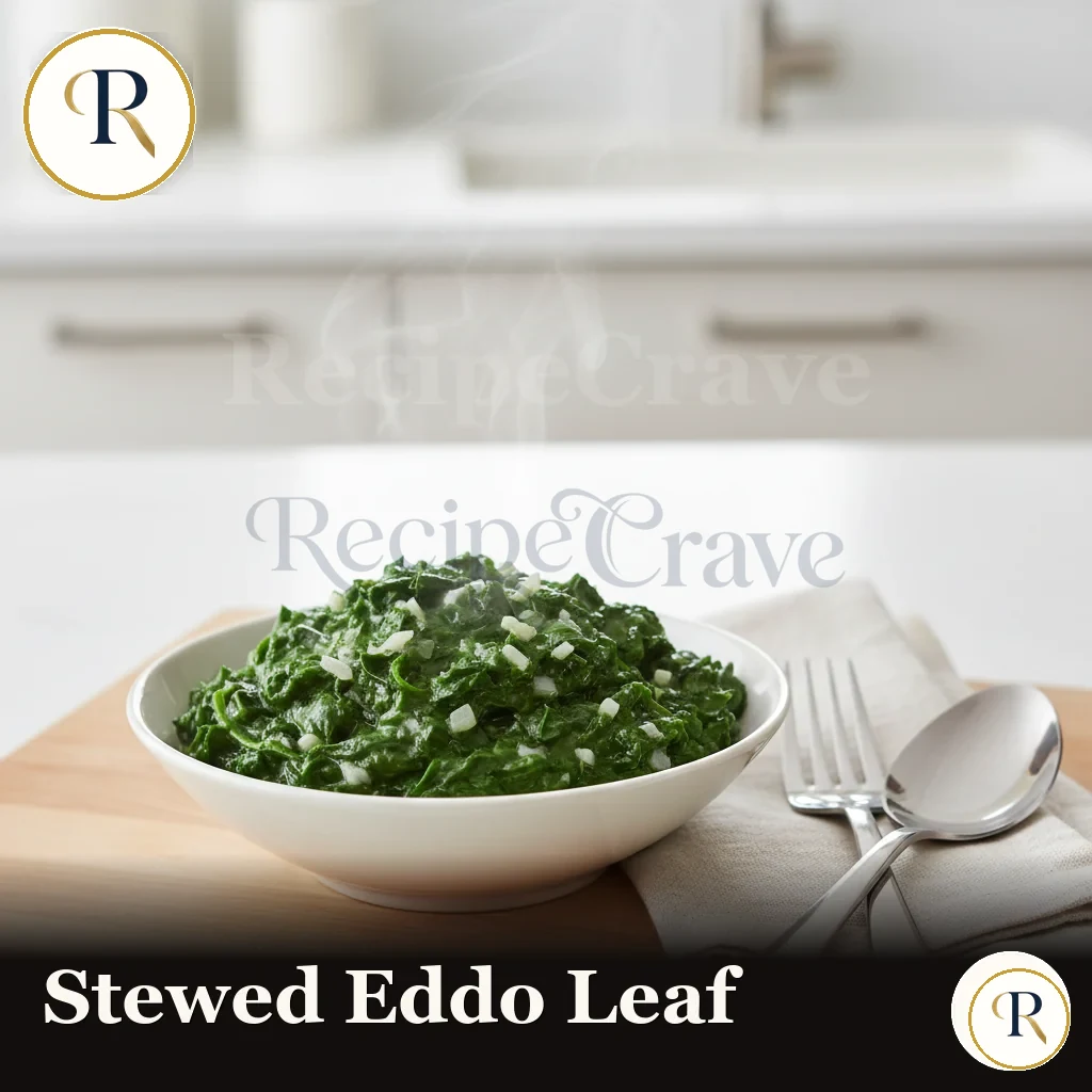 Stewed Eddo Leaf
