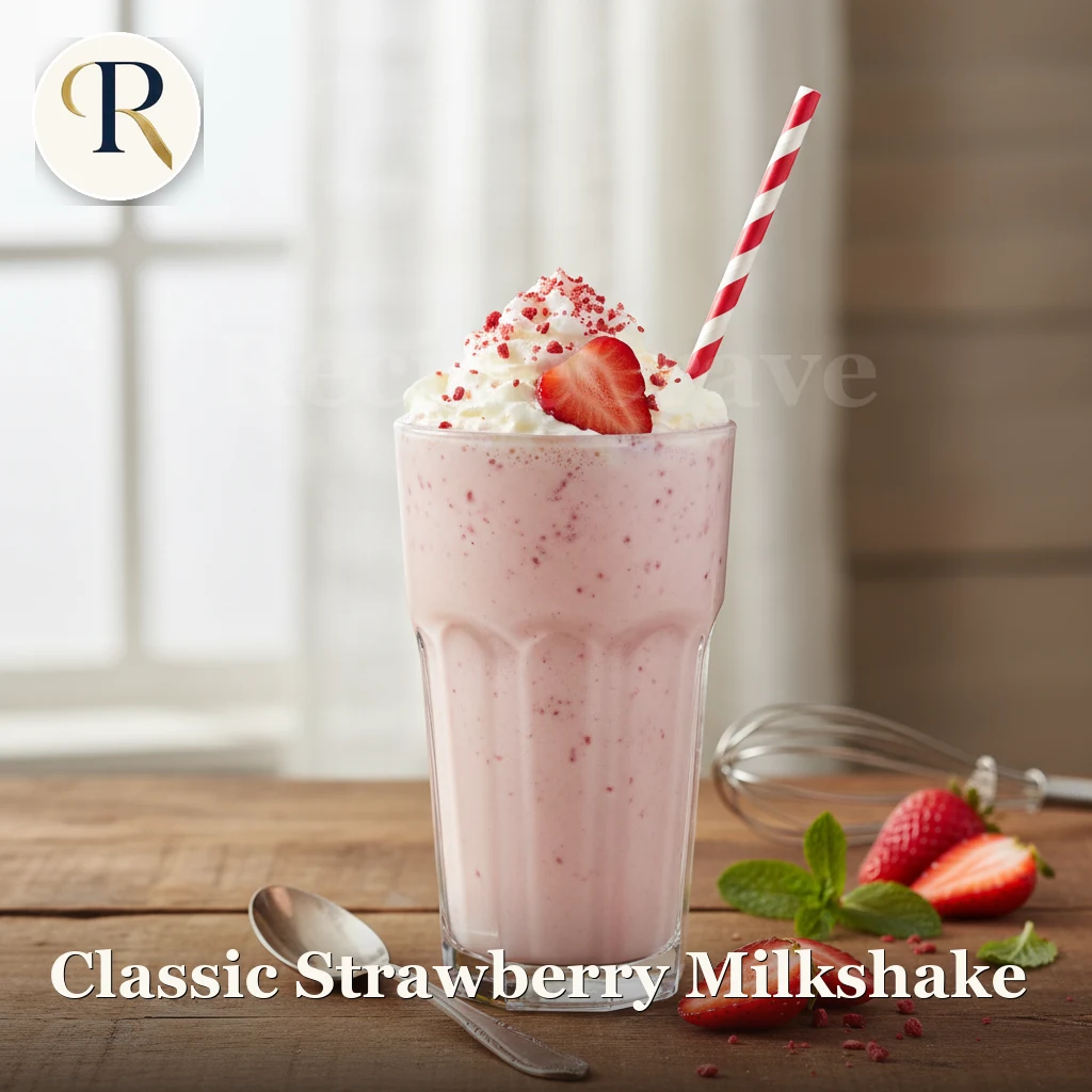 Classic Strawberry Milkshake