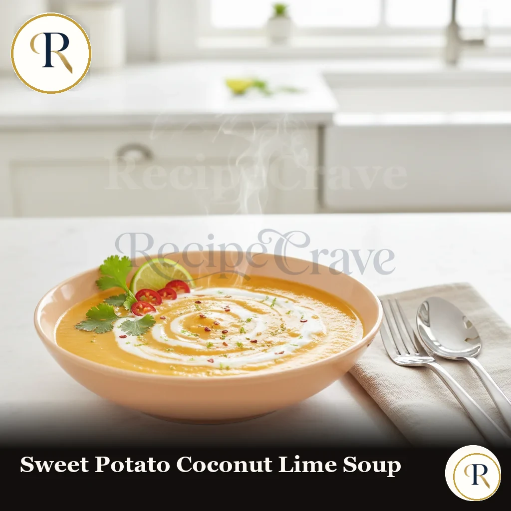 Sweet Potato, Coconut & Lime Soup