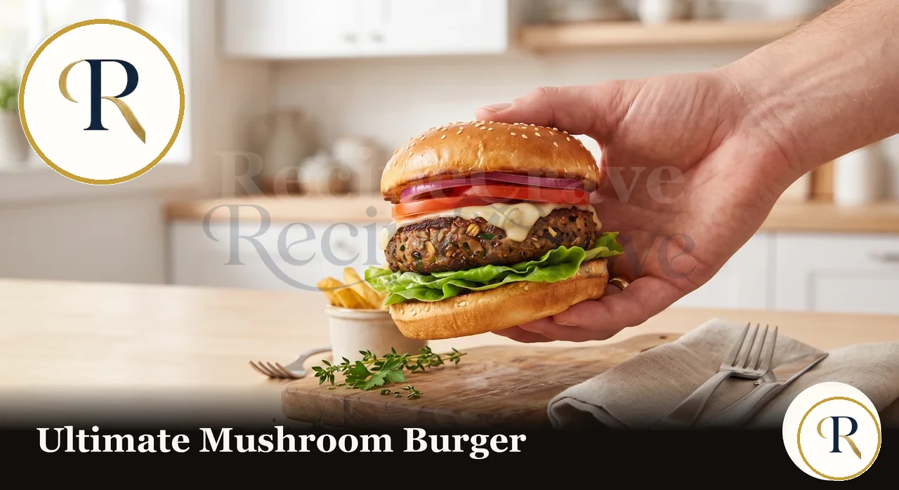 Ultimate Mushroom Burger