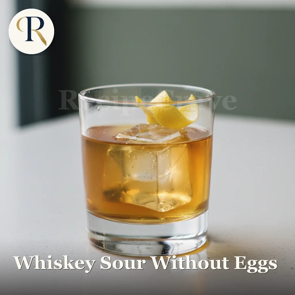 Whiskey Sour Without Eggs