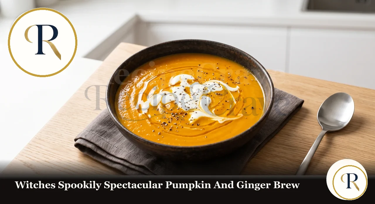 Witches Spookily Spectacular Pumpkin and Ginger Brew
